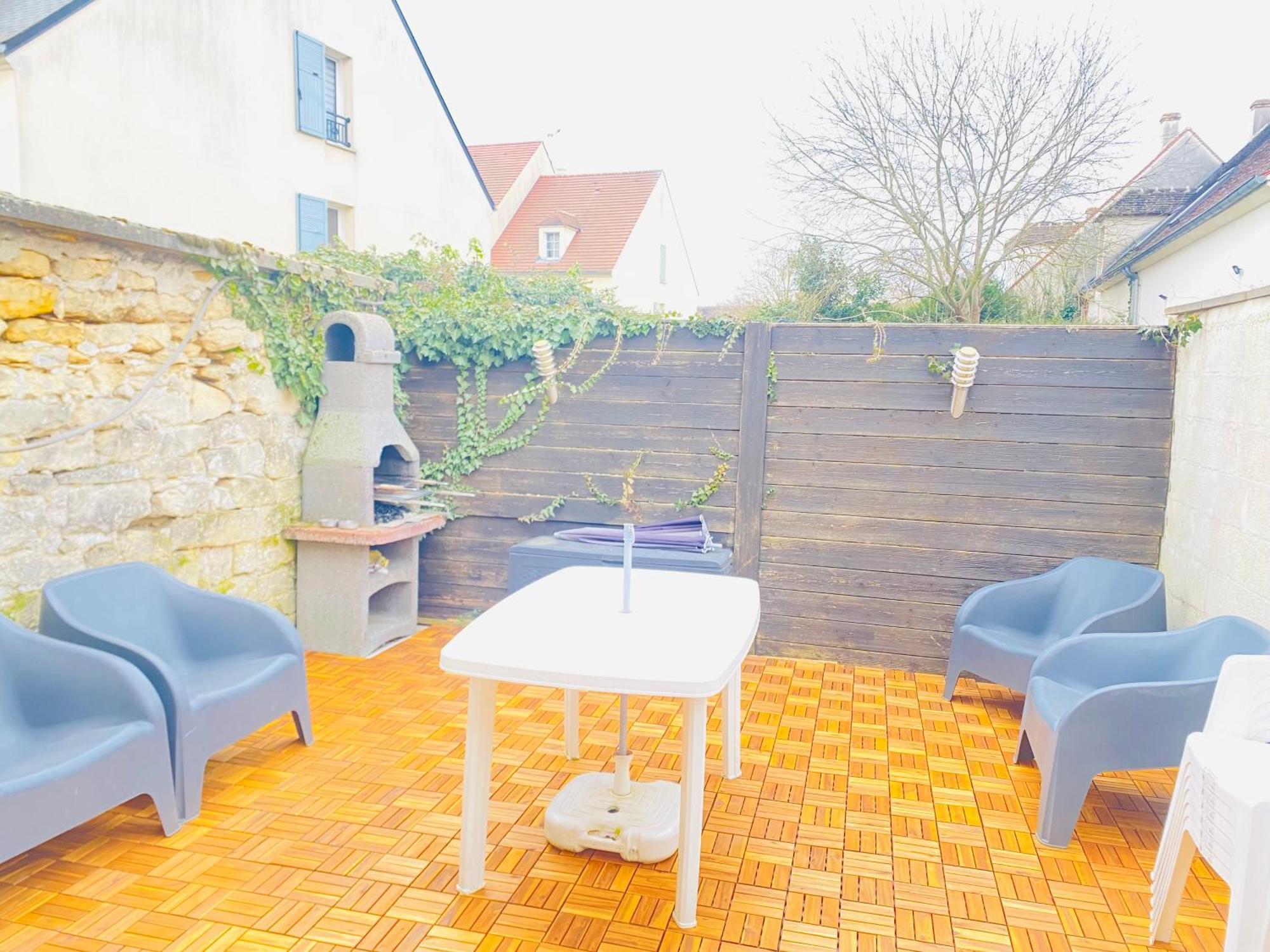 Maison Individuelle Tout Confort Terrasse Exterieur Proche Parc Asterix, Aeroport Roissy Cdg, Paris, Disney, Chateau De Chantilly La Chapelle-en-Serval Ngoại thất bức ảnh